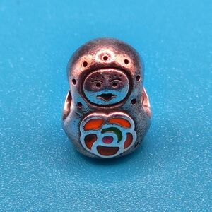 Pandora Sterling Silver Matryoshka Doll Charm